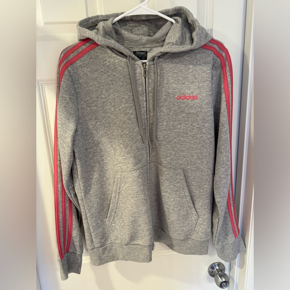 Adidas Women’s zip up Seeatshirt